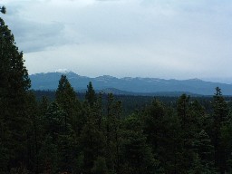 View of Baldy from Head of Dean